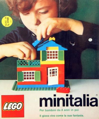 LEGO Minitalia Small House Set (14-3)