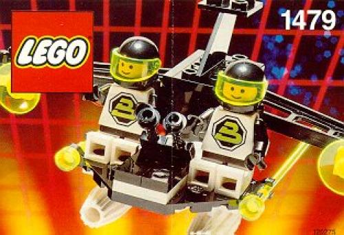 LEGO Blacktron II 2-Pilot Craft (1479-1)