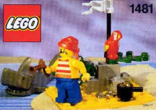 LEGO Pirates I Desert Island (1481-1)