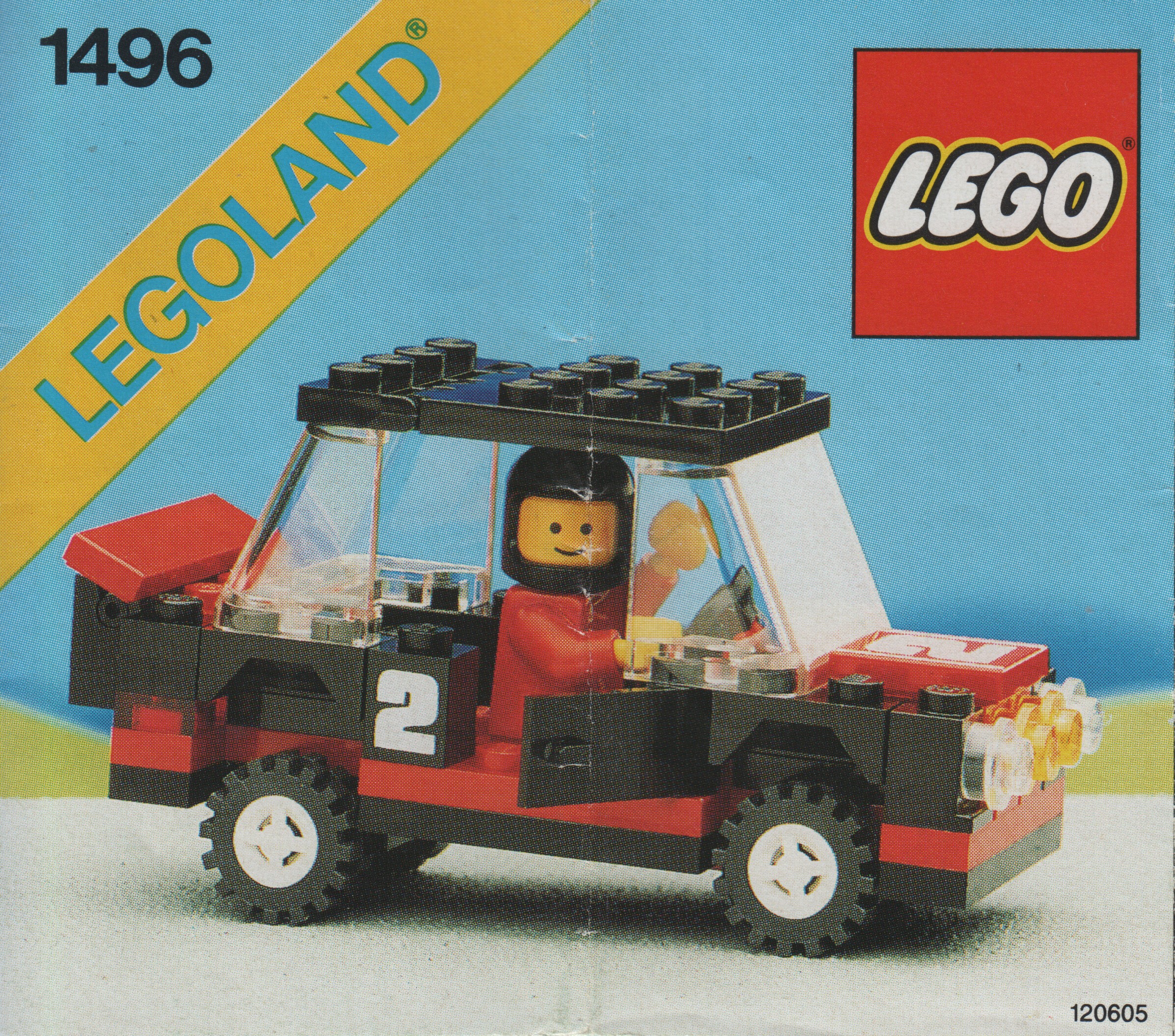 LEGO Classic Town Rally Car (1496-1)