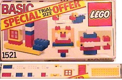 LEGO Basic Basic Building Set Trial Size (1521-1)