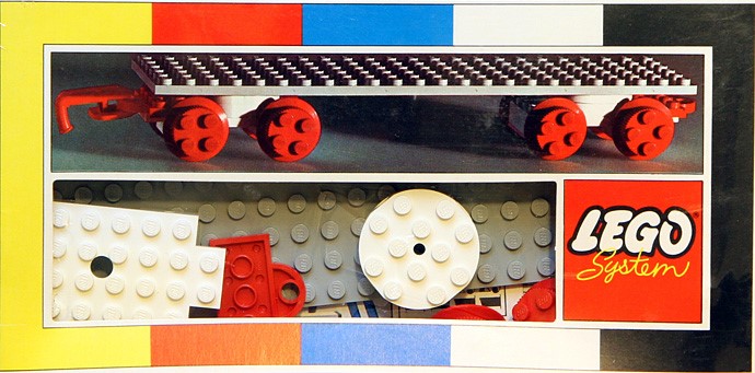 LEGO 4.5V Large Train Wagon (153-1)