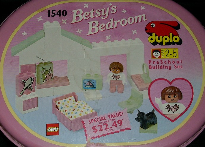 LEGO Playhouse Betsy's Bedroom (1540-1)
