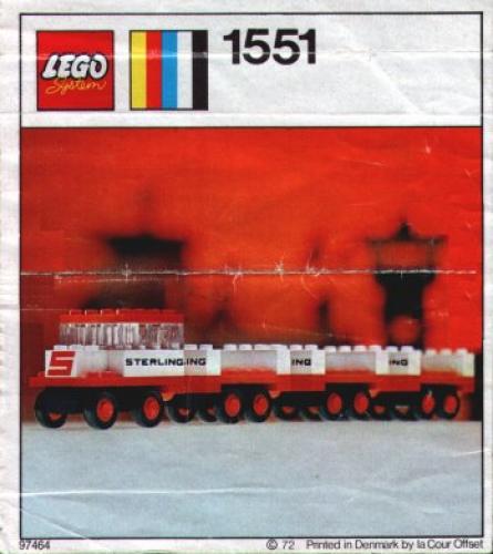 LEGO Airport Sterling Luggage Carrier (1551-2)