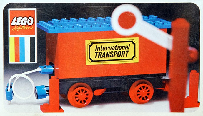 LEGO 4.5V Battery Wagon with Signal and Direction - Changing (161-1)