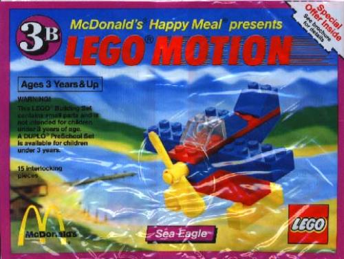LEGO McDonalds Lego Motion 3B, Sea Eagle (1642-1)