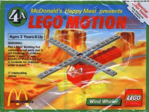 LEGO McDonalds Lego Motion 4A, Wind Whirler (1644-1)
