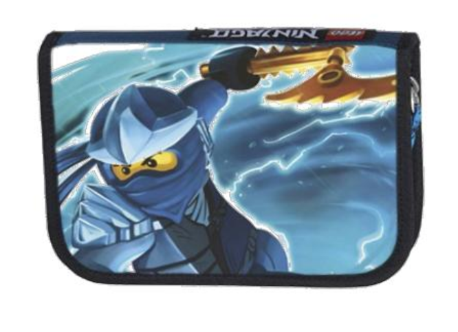 LEGO Stationery and Office Supplies Ninjago Jay Pencil Case with Pencils (16446-1)