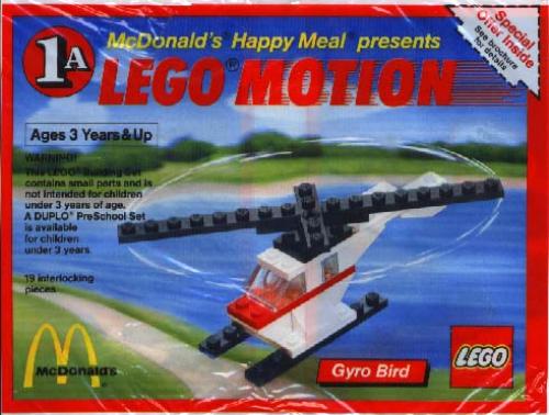 LEGO McDonalds Lego Motion 1A, Gyro Bird (1645-1)