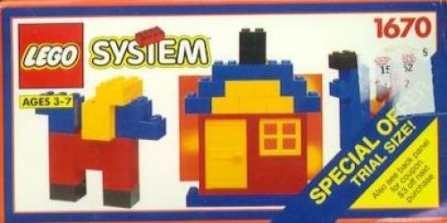 LEGO Basic Basic Building Set Trial Size (1670-1)