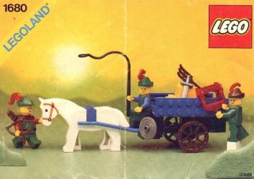 LEGO Forestmen Hay Cart with Smugglers (1680-1)