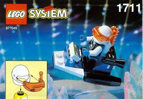 LEGO Ice Planet 2002 Ice Planet Scooter (1711-1)