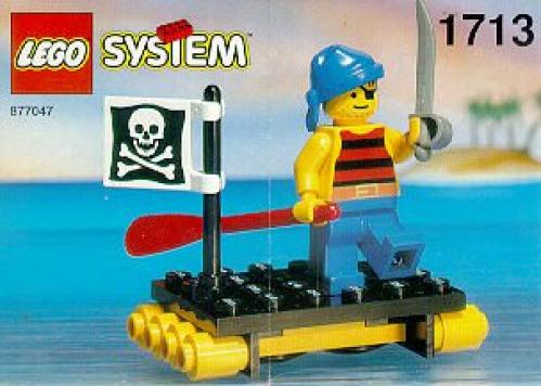 LEGO Pirates I Shipwrecked Pirate (1713-1)
