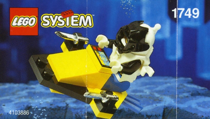 LEGO Aquanauts Paravane (1749-1)