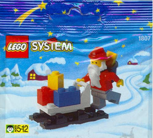 LEGO Christmas Santa Claus and Sleigh (1807-1)