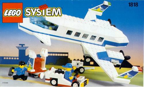 LEGO Classic Town Aircraft and Ground Support Equipment and Vehicle (1818-1)
