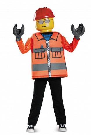 LEGO Role Play Toys and Costumes Construction Worker Costume (18461-1)