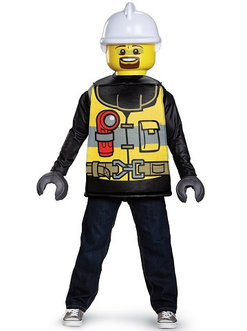 LEGO Role Play Toys and Costumes Fire Fighter Costume (18464-1)