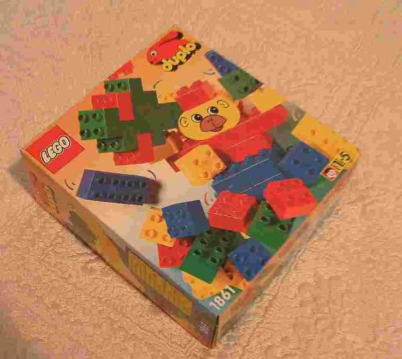 LEGO Basic Set Box of Bricks (1861-1)