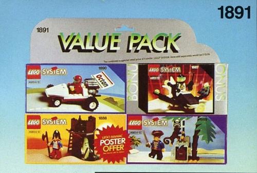 LEGO Value Packs Four Set Value Pack (1891-1)