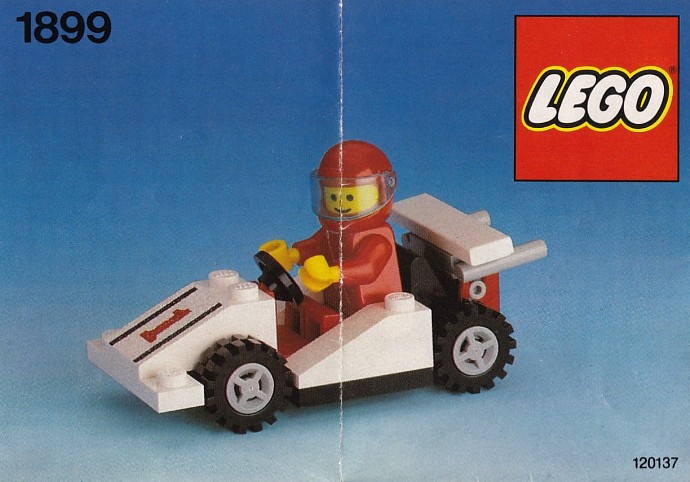 LEGO Classic Town Race Car Number 1 (1899-1)