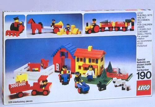 LEGO Building Set with People Farm Set (190-1)