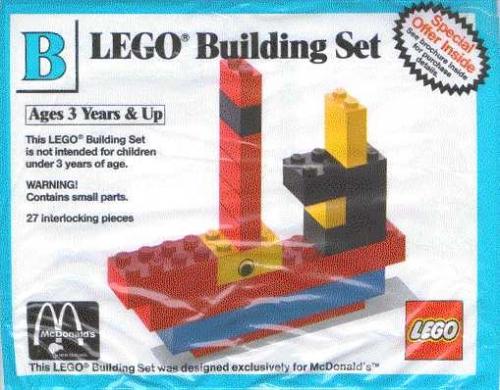 LEGO McDonalds Building Set B: Boat (1913-1)