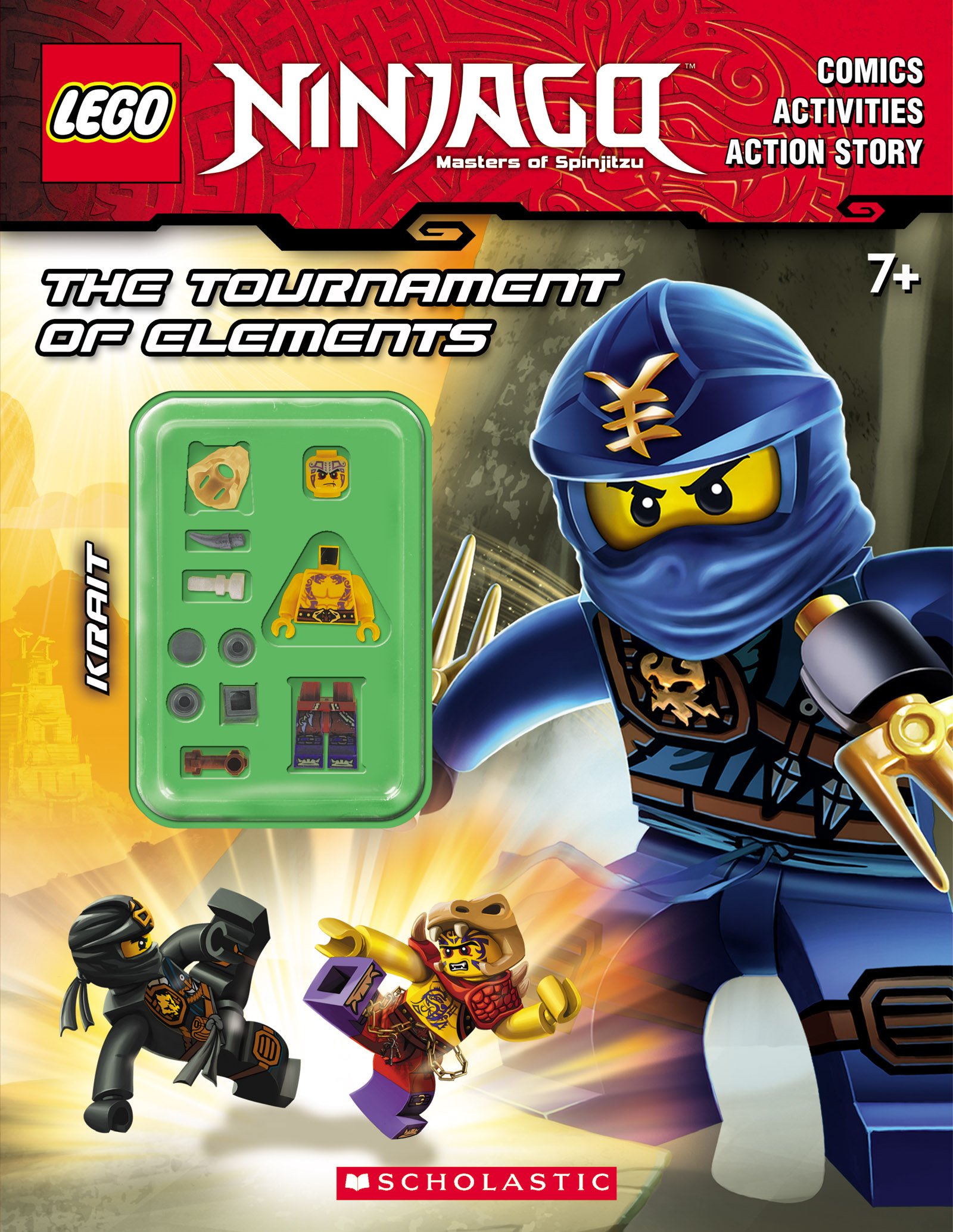 LEGO Activity Books with LEGO Parts Ninjago: The Tournament of Elements (19198074-1)