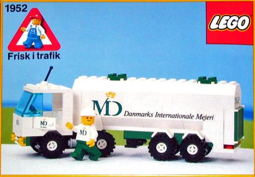 LEGO Classic Town Dairy Tanker (1952-1)