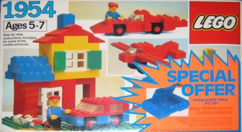 LEGO Universal Building Set Basic Set with Storage Case (1954-2)