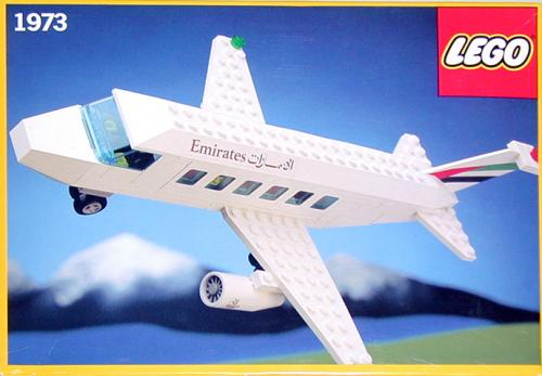 LEGO Airlines Emirates Airliner (1973-1)