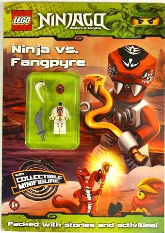 LEGO Activity Books with LEGO Parts Ninjago: Ninja vs. Fangpyre (19741980-1)