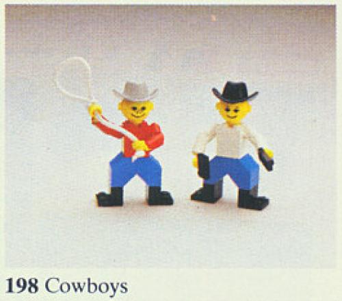 LEGO Building Set with People Cowboys (198-1)