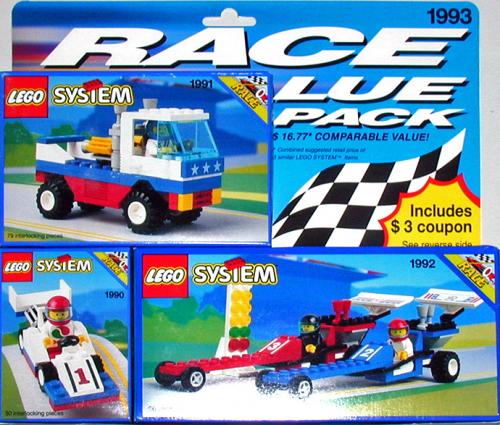 LEGO Classic Town Race Value Pack (1993-1)