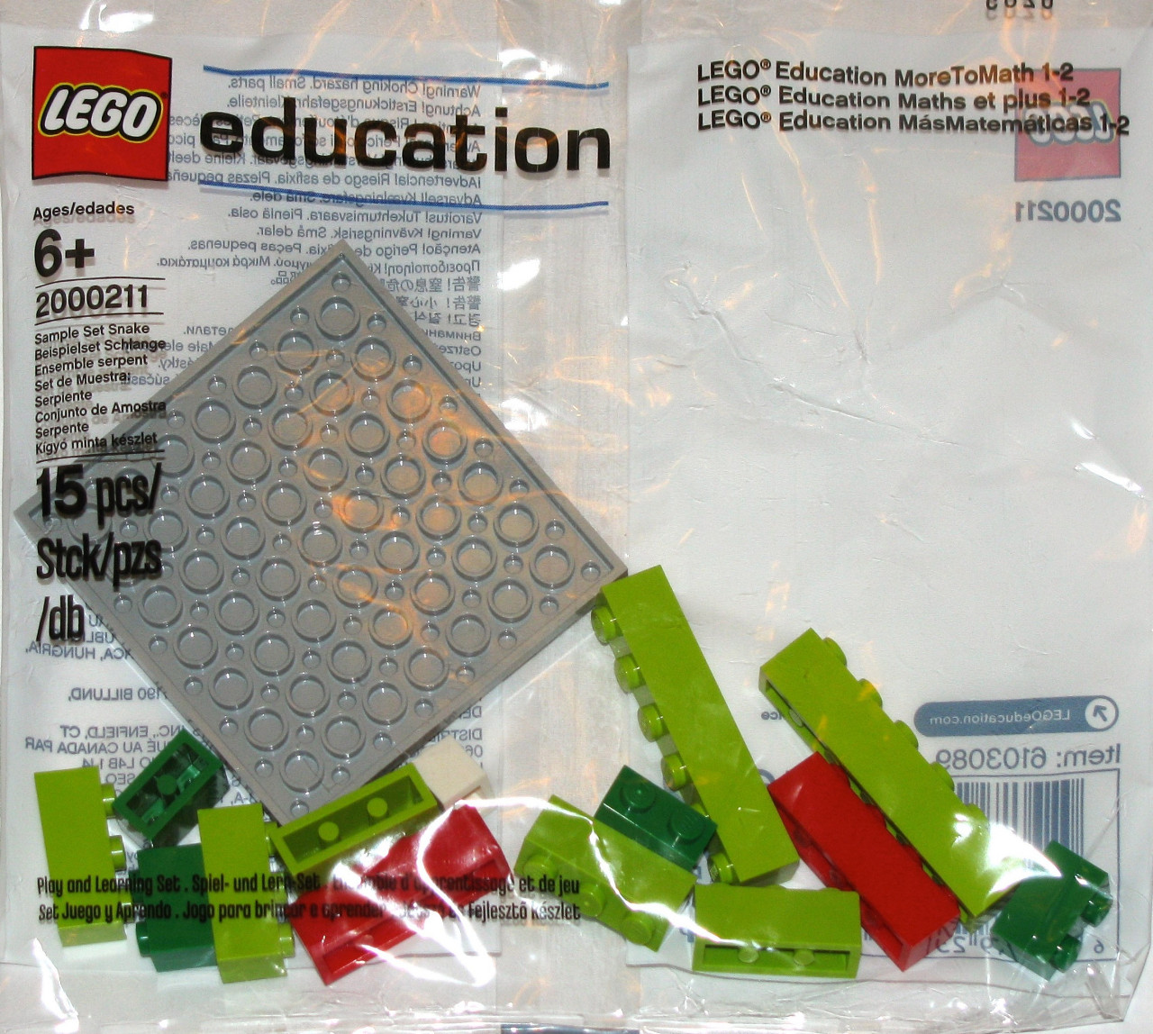 LEGO Educational and Dacta Sample Set Snake (2000211-1)