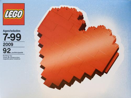 LEGO LEGO Exclusive Heart 2009 (2009-2)