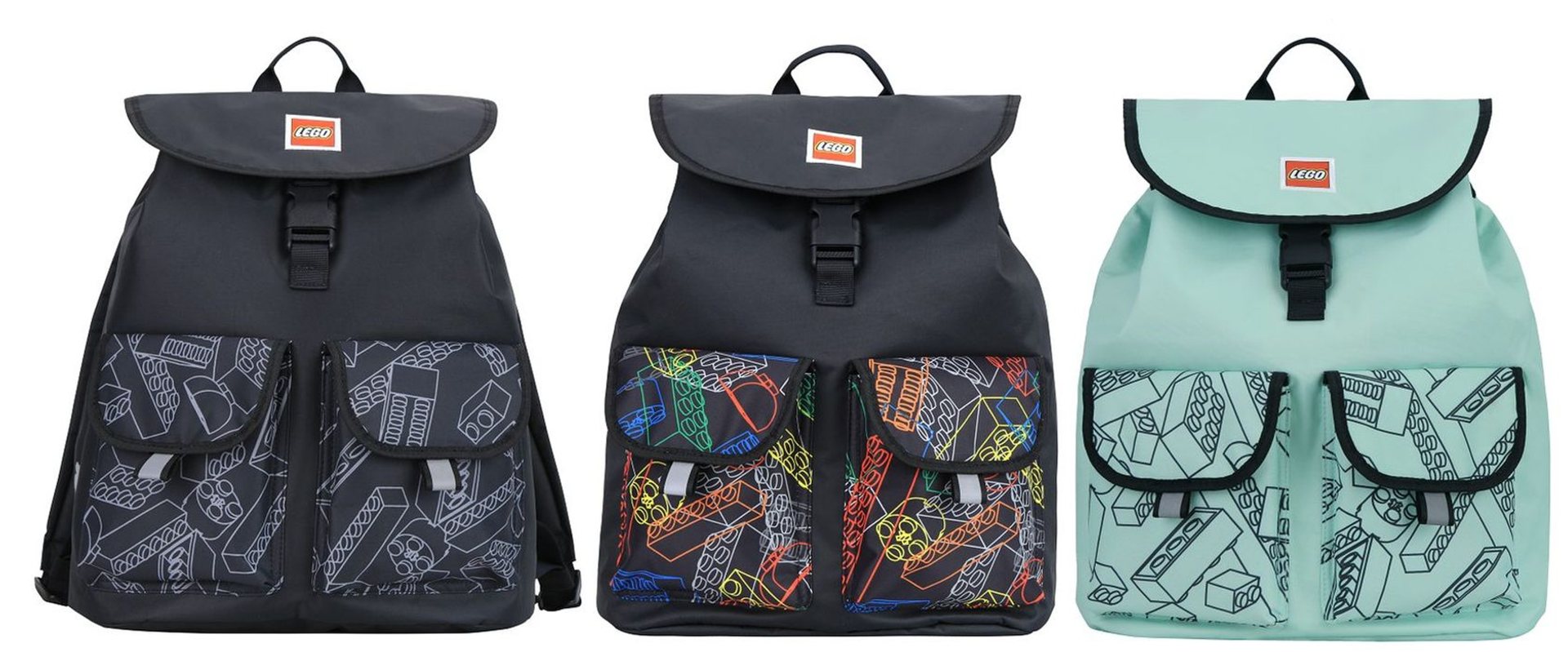 LEGO Bags, Totes, & Luggage Tribini Happy Backpack Large (All Colors) (201321939-1)