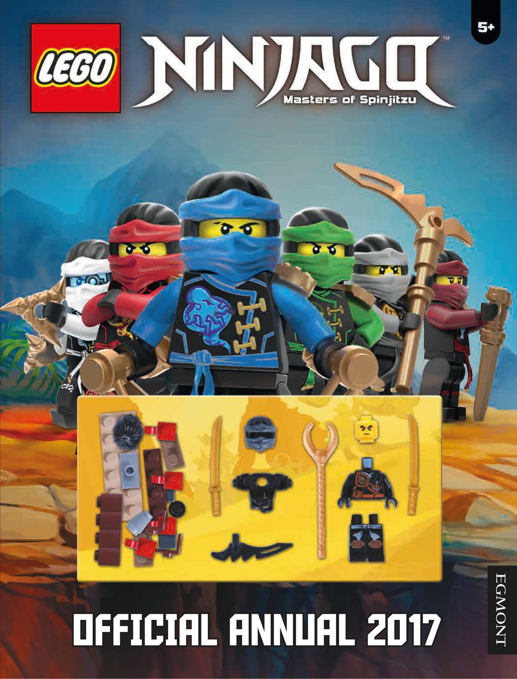 LEGO Activity Books with LEGO Parts Ninjago: Official Annual 2017 (20201214-1)