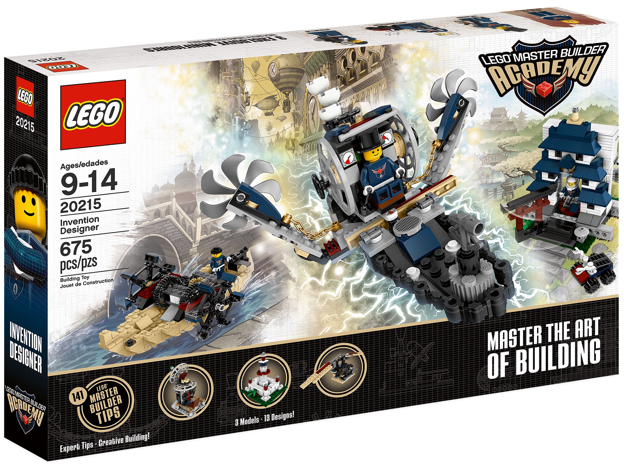 LEGO Master Builder Academy Invention Designer (Kits 10 - 12) (20215-1)