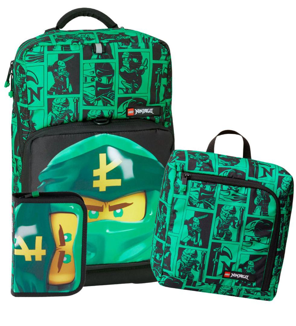 LEGO Bags, Totes, & Luggage Ninjago Lloyd Backpack with Gym Bag and Pencil Case (202282201-1)