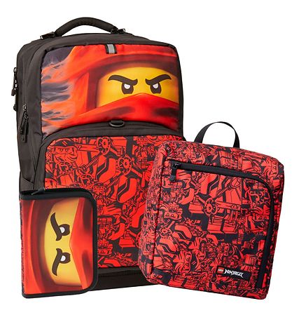 LEGO Bags, Totes, & Luggage Ninjago Kai Backpack with Gym Bag and Pencil Case (202292202-1)