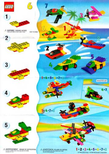 LEGO Classic Basic Plane (2047-1)