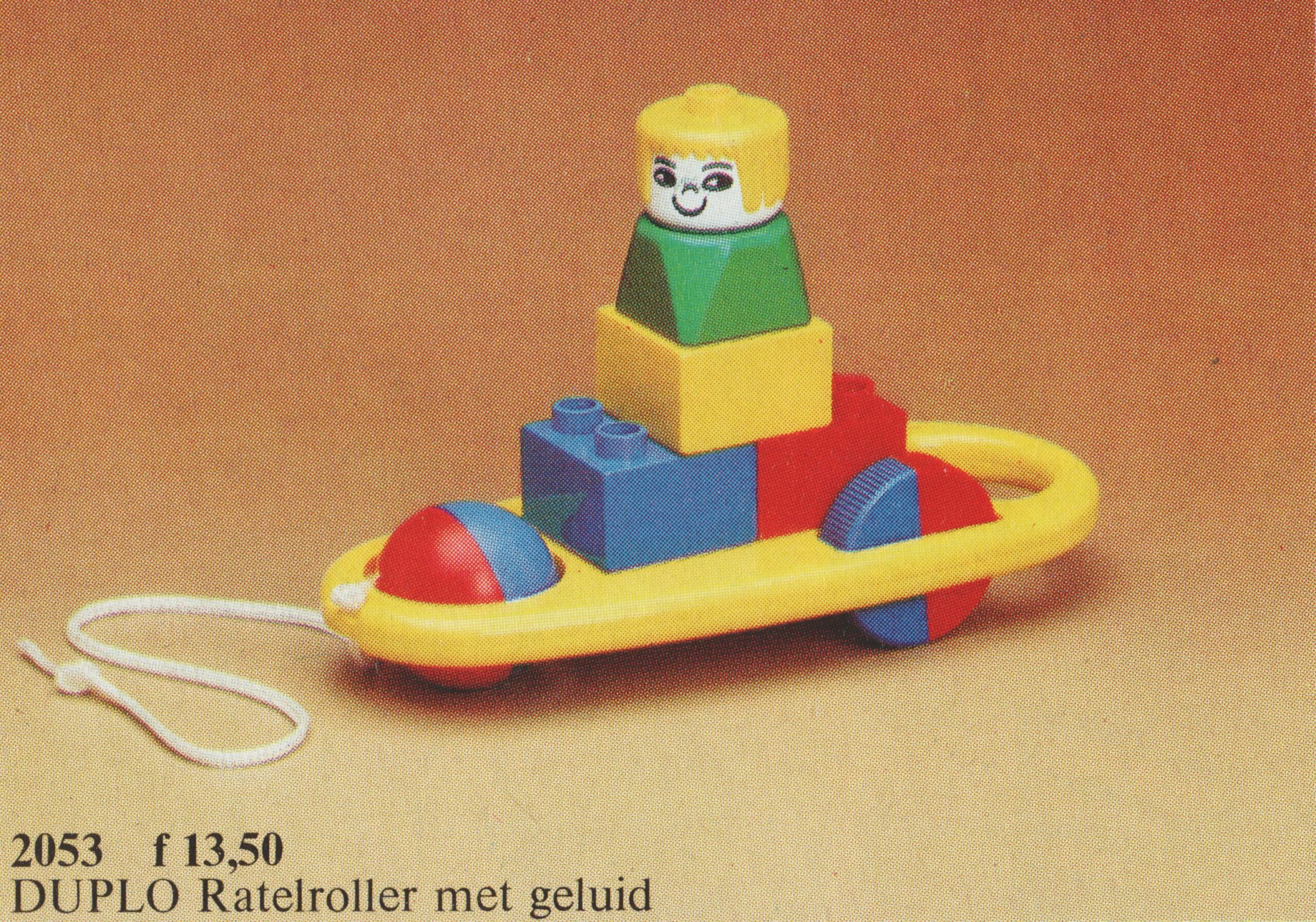 LEGO Rattles Rock 'n' Roll Pull-Toy (2053-1)