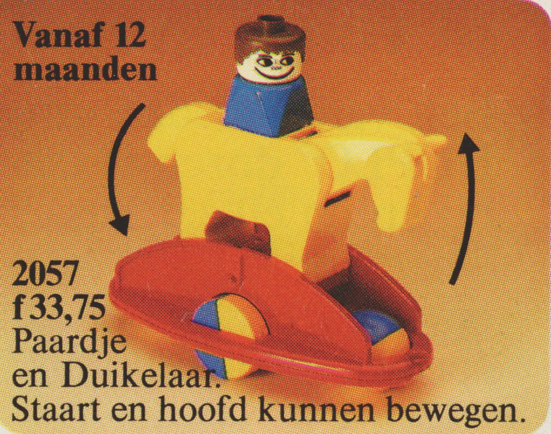 LEGO Rattles Rocking Horse Push-Along (2057-1)