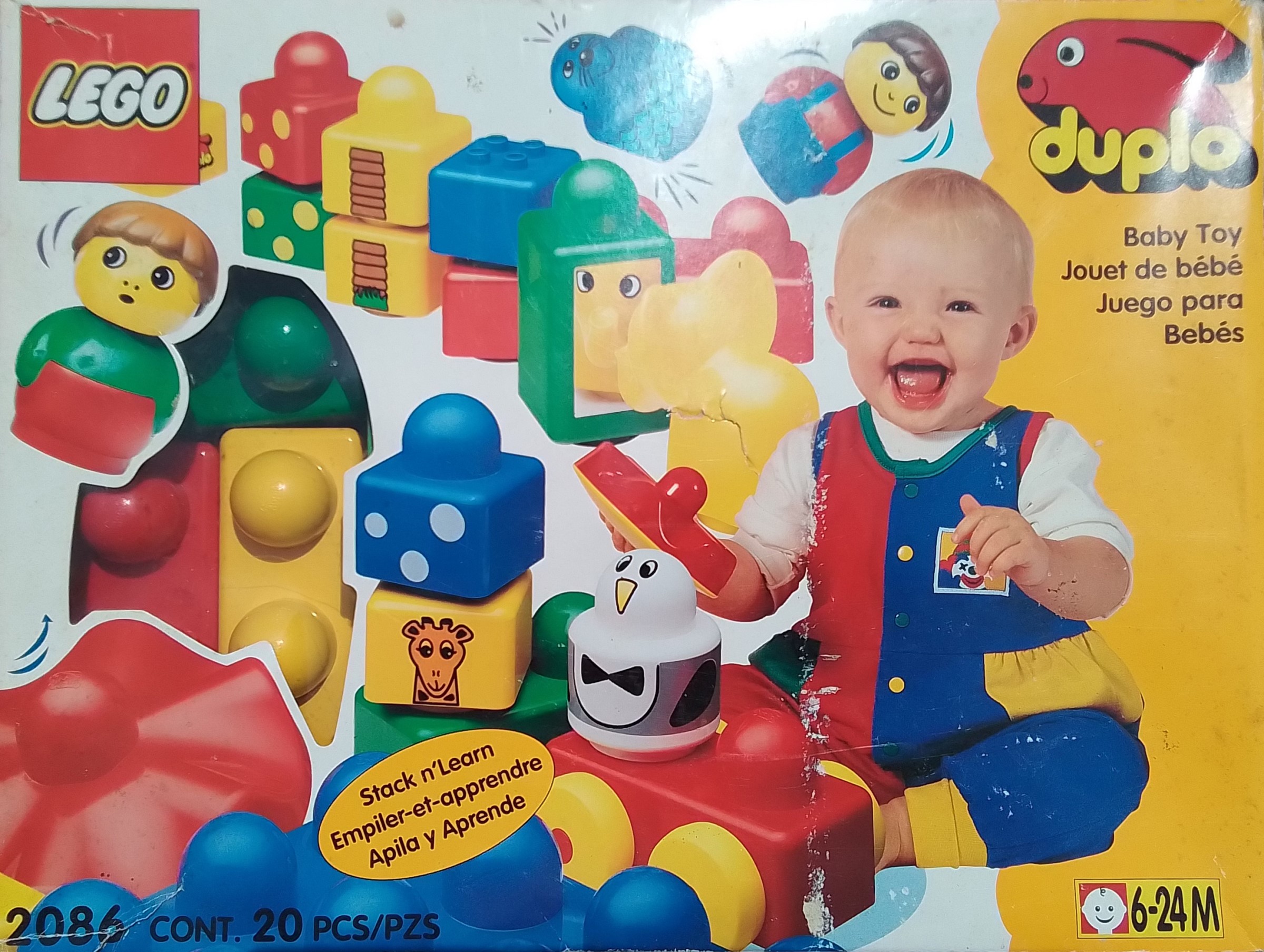 LEGO Primo XLarge Stack 'n' Learn Set (2086-1)