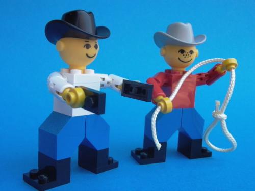 LEGO Building Set with People Cowboys (210-1)