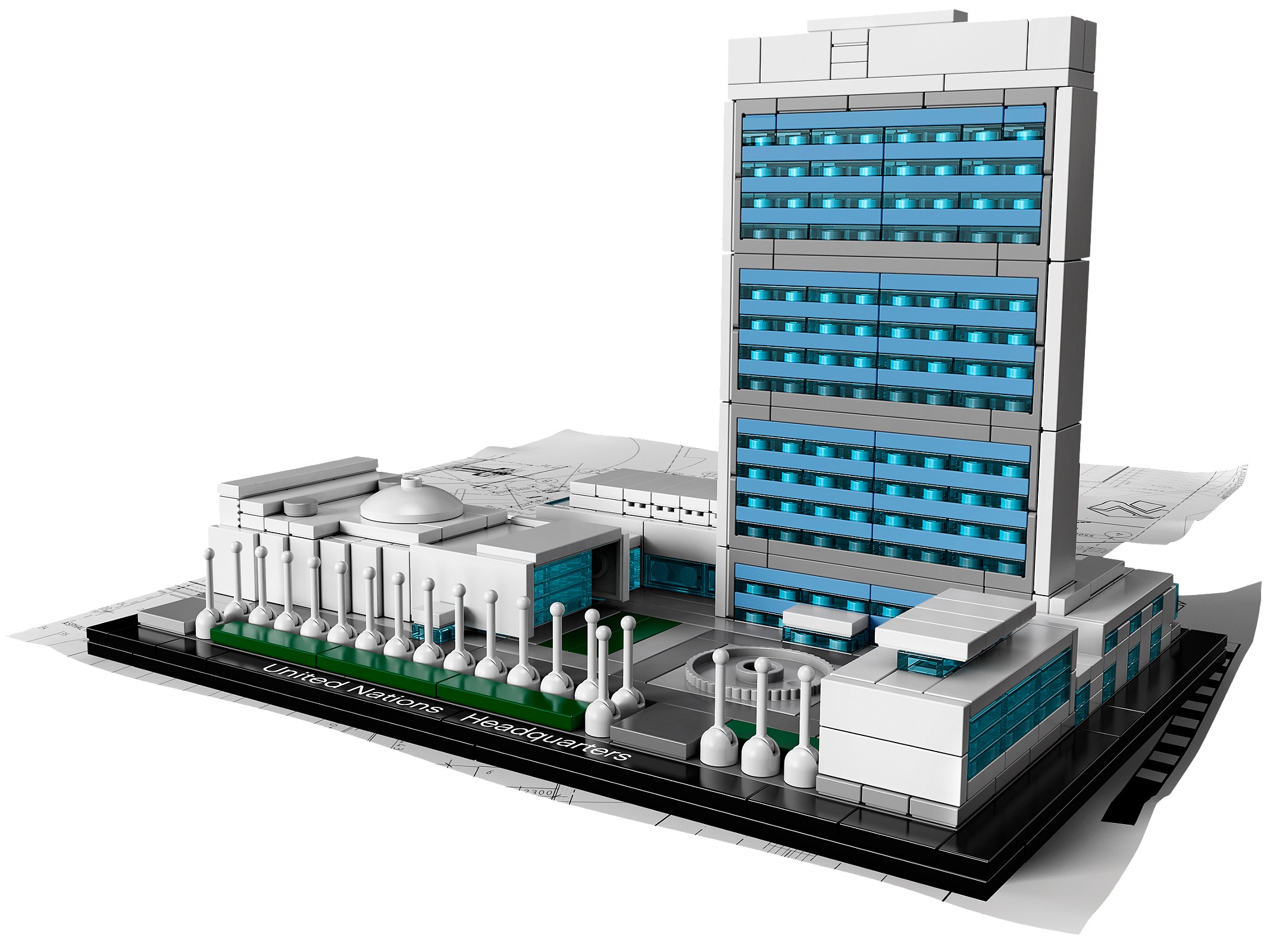 LEGO Architecture United Nations Headquarters (21018-1)