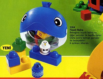 LEGO Primo Wilma Whale (2104-1)
