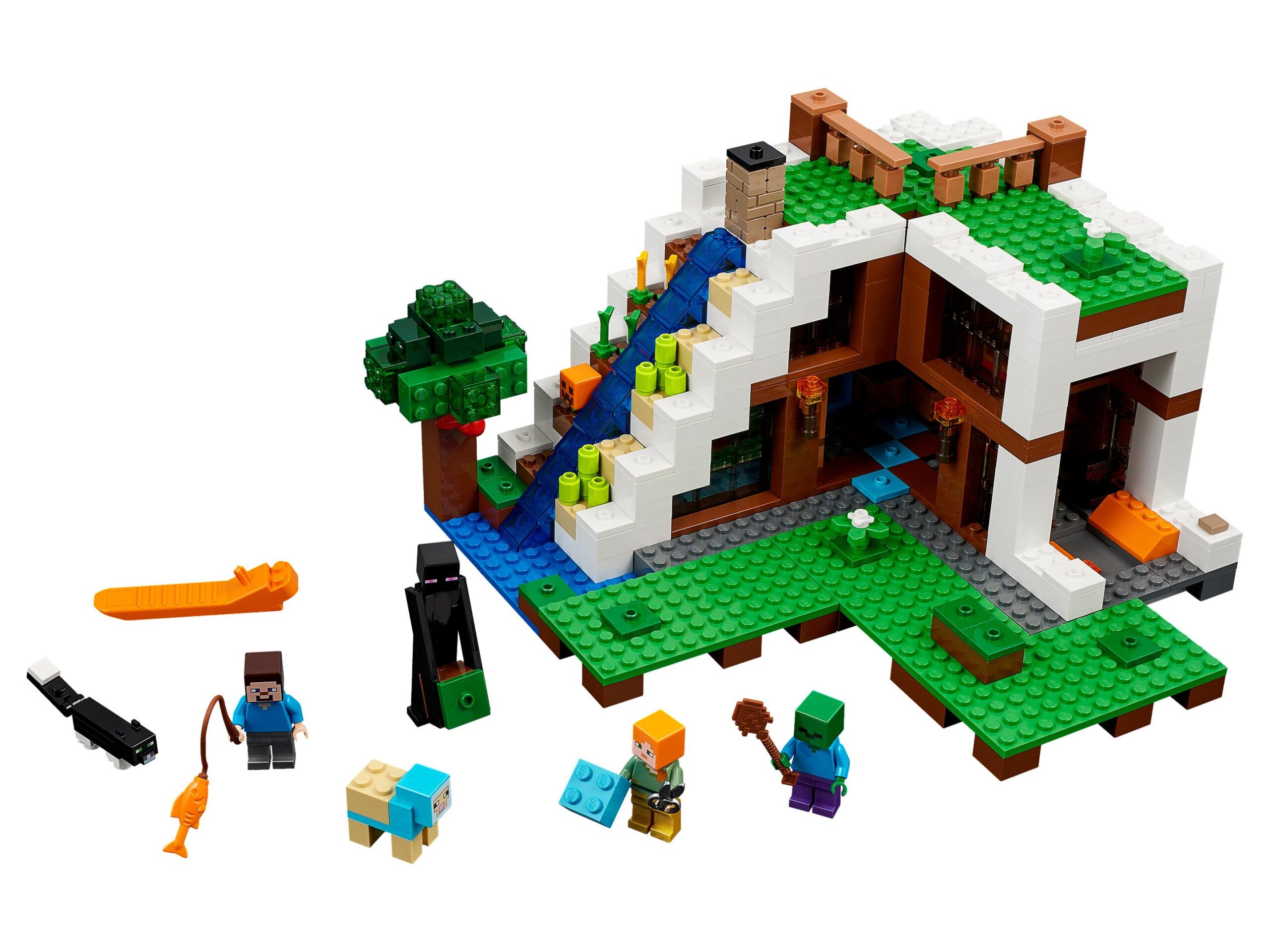 LEGO Minecraft The Waterfall Base (21134-1)
