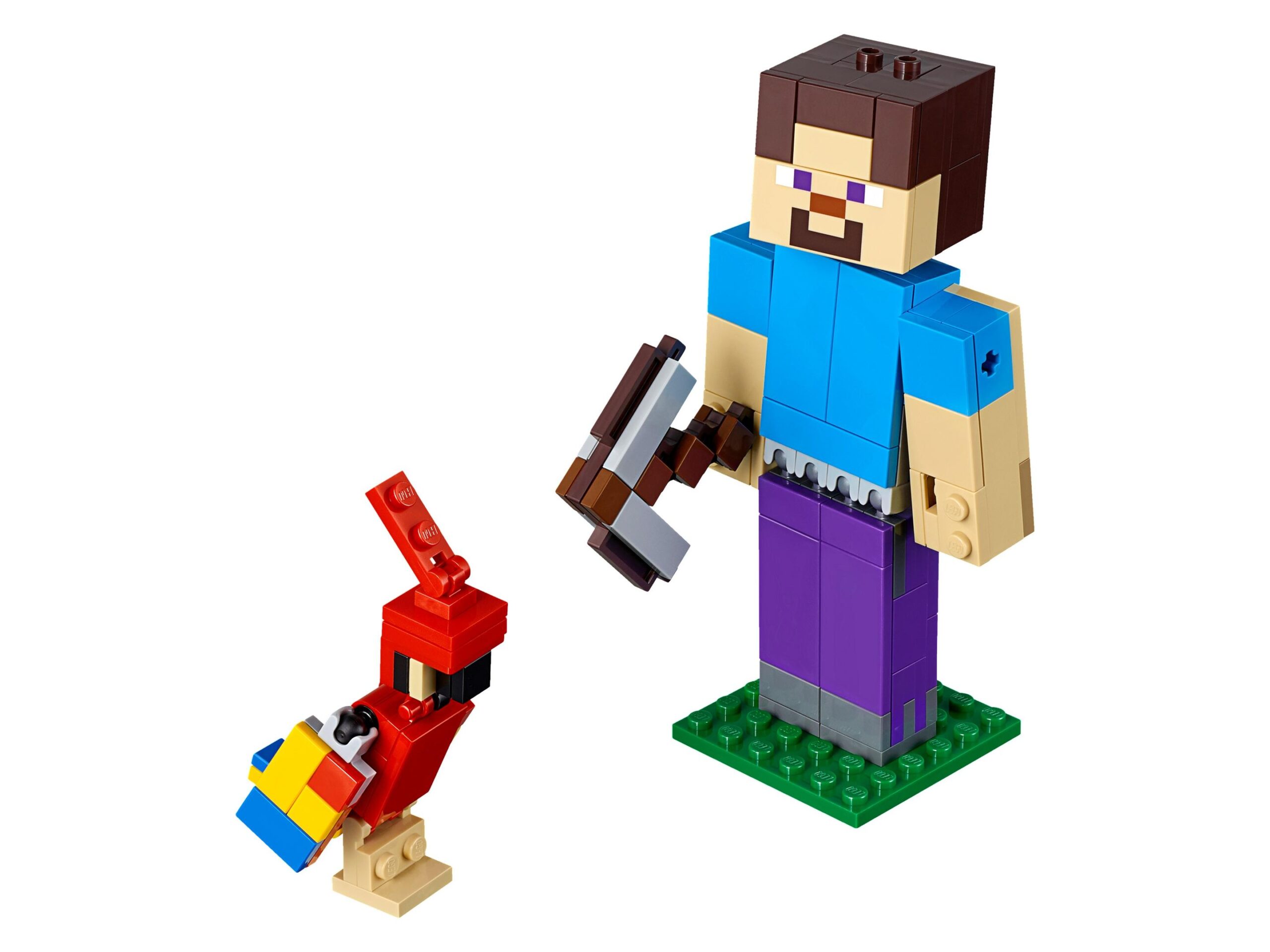 LEGO Minecraft Minecraft Steve BigFig with Parrot (21148-1)